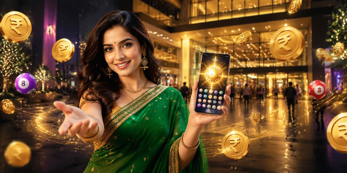 Delhi woman participating in lottery